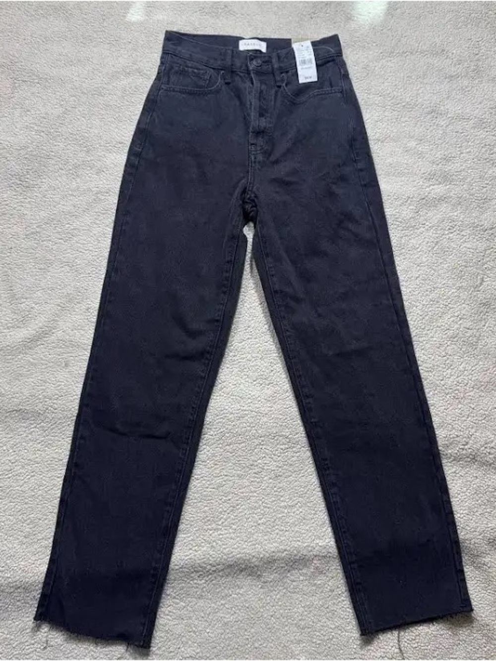 PacSun High-Rise Black Button-Fly Jeans